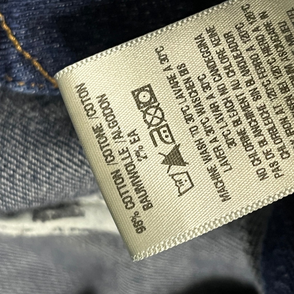 Agave Denim No 7 Relaxed Fit Jeans Mens 44 Bixby Ranch Flex Rinse Made in USA - Picture 7 of 10